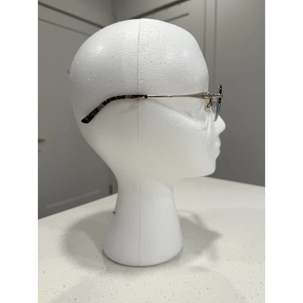 Sophia‎ Loren M304 Zyloware 168 Eyeglasses Frames Only Brown Gold 50-19-135